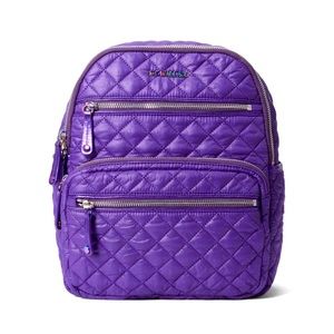 MZ Wallace Small Crosby Backpack Amethyst - NEW WITH TAGS